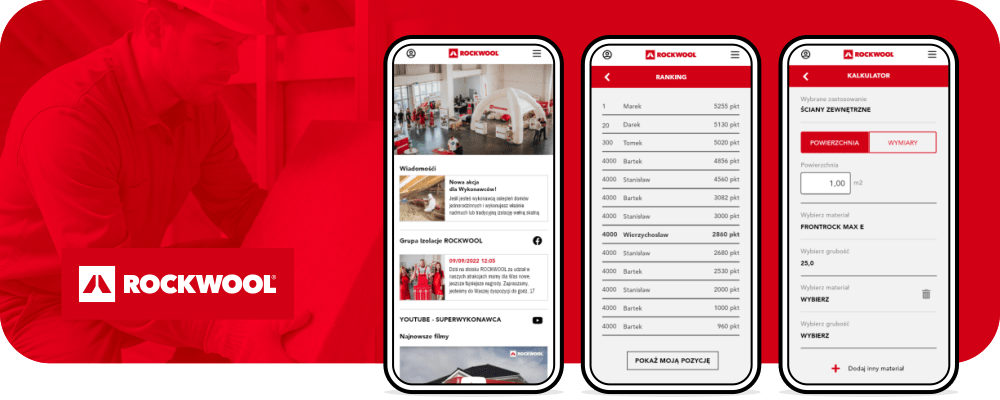 Main Banner Building and developing the community
of ROCKWOOL Contractors