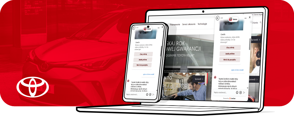 Main Banner Livechat & ChatBot: How Toyota Increased Sales by Automating 90% of Online Conversations