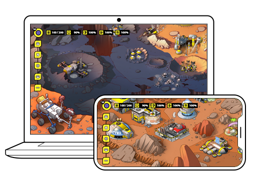 Mars Colonization with Planet Exploration