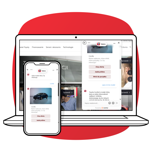 Main Banner Livechat & ChatBot: How Toyota Increased Sales by Automating 90% of Online Conversations