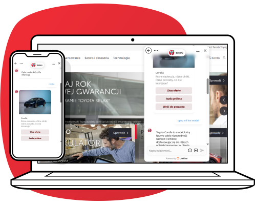 Main Banner Livechat & ChatBot: How Toyota Increased Sales by Automating 90% of Online Conversations